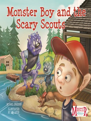 cover image of Monster Boy and the Scary Scouts